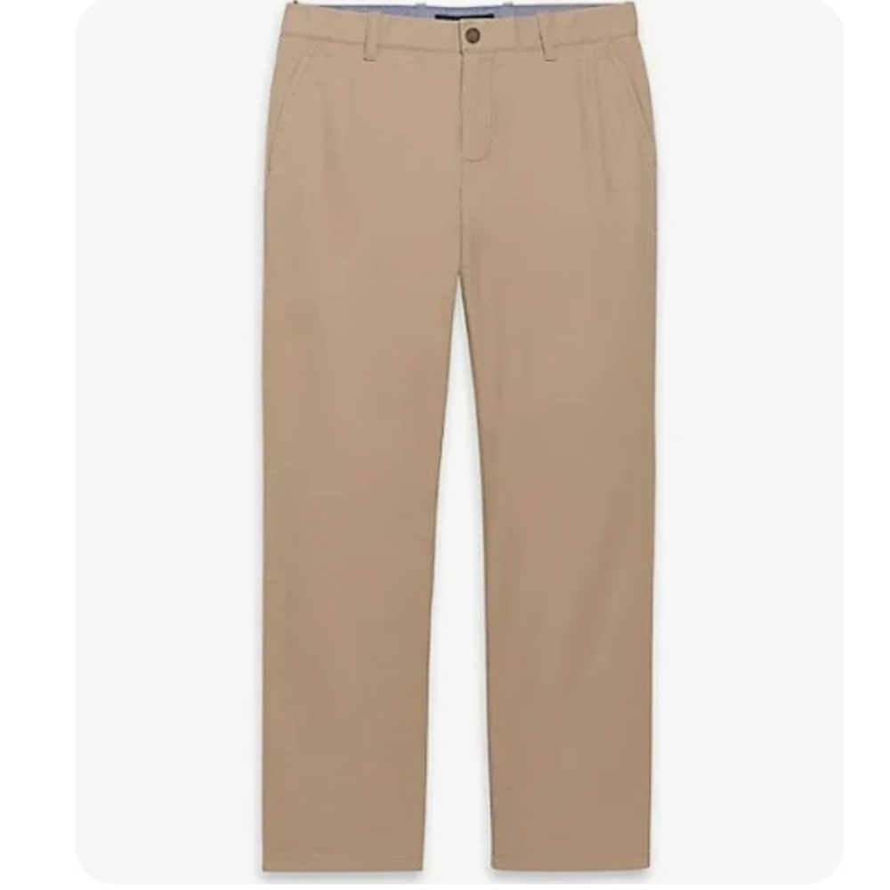 Tommy Hilfiger Tailor Fit Chino in Beige Mens Size 34x34 Classic Wardrobe Basic